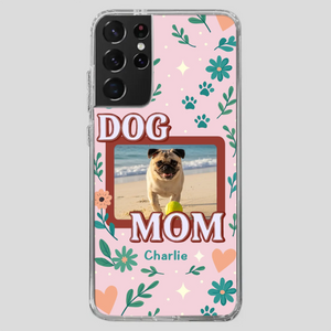Heartfelt Personalized Pug Lover Dog Mom Phone Case Present | 89Prints