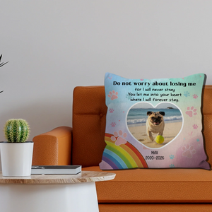 Customized Pug Pillow Gift - Do Not Worry About Losing Me | 89Prints