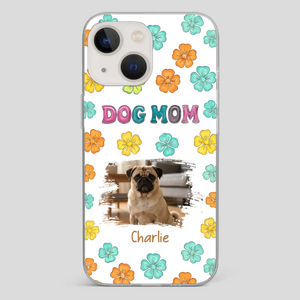 Personalized Pug Lover Phone Case – Custom Dog Name & Photo | 89Prints