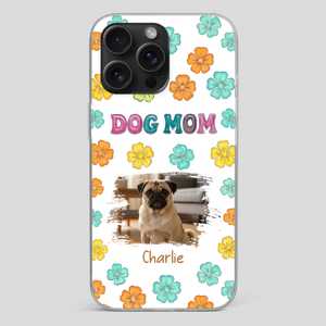 Personalized Pug Lover Phone Case – Custom Dog Name & Photo | 89Prints