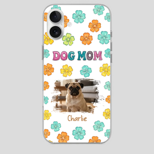 Personalized Pug Lover Phone Case – Custom Dog Name & Photo | 89Prints