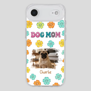 Personalized Pug Lover Phone Case – Custom Dog Name & Photo | 89Prints