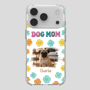 Personalized Pug Lover Phone Case – Custom Dog Name & Photo | 89Prints