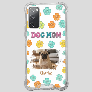 Personalized Pug Lover Phone Case – Custom Dog Name & Photo | 89Prints