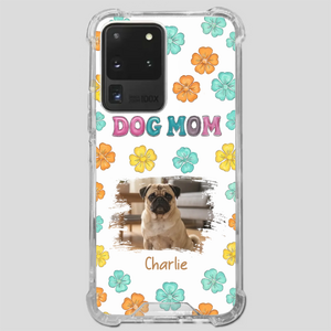Personalized Pug Lover Phone Case – Custom Dog Name & Photo | 89Prints