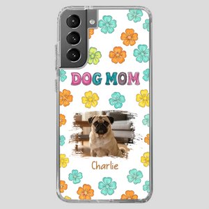 Personalized Pug Lover Phone Case – Custom Dog Name & Photo | 89Prints