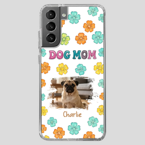 Personalized Pug Lover Phone Case – Custom Dog Name & Photo | 89Prints