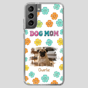 Personalized Pug Lover Phone Case – Custom Dog Name & Photo | 89Prints