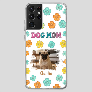 Personalized Pug Lover Phone Case – Custom Dog Name & Photo | 89Prints