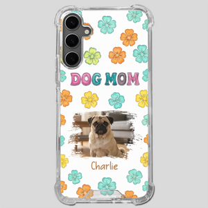 Personalized Pug Lover Phone Case – Custom Dog Name & Photo | 89Prints
