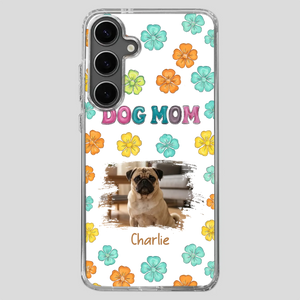 Personalized Pug Lover Phone Case – Custom Dog Name & Photo | 89Prints