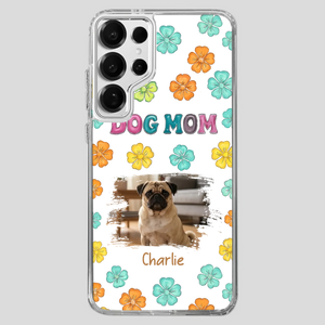Personalized Pug Lover Phone Case – Custom Dog Name & Photo | 89Prints