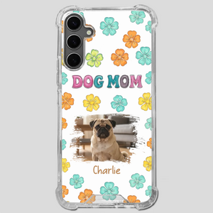 Personalized Pug Lover Phone Case – Custom Dog Name & Photo | 89Prints
