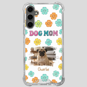 Personalized Pug Lover Phone Case – Custom Dog Name & Photo | 89Prints