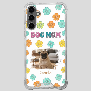 Personalized Pug Lover Phone Case – Custom Dog Name & Photo | 89Prints