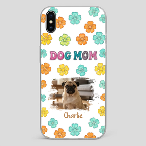 Personalized Pug Lover Phone Case – Custom Dog Name & Photo | 89Prints
