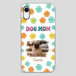 Personalized Pug Lover Phone Case – Custom Dog Name & Photo | 89Prints