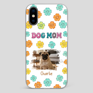 Personalized Pug Lover Phone Case – Custom Dog Name & Photo | 89Prints