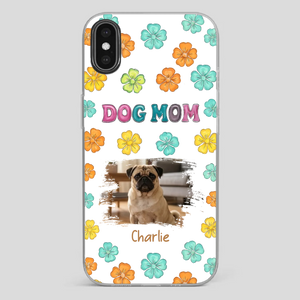 Personalized Pug Lover Phone Case – Custom Dog Name & Photo | 89Prints