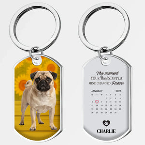Custom Pug Lover Keychain – Personalized Photo & Engraved Keepsake | 89Prints