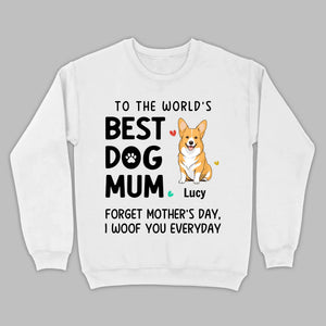 Best Dog Mum T-Shirt – Personalized Icons & Names for Dog Lovers | 89Prints