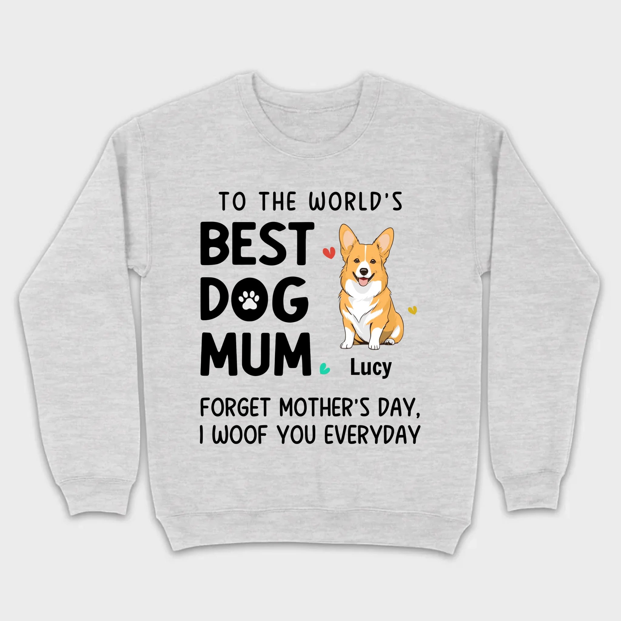 Best Dog Mum T-Shirt – Personalized Icons & Names for Dog Lovers | 89Prints