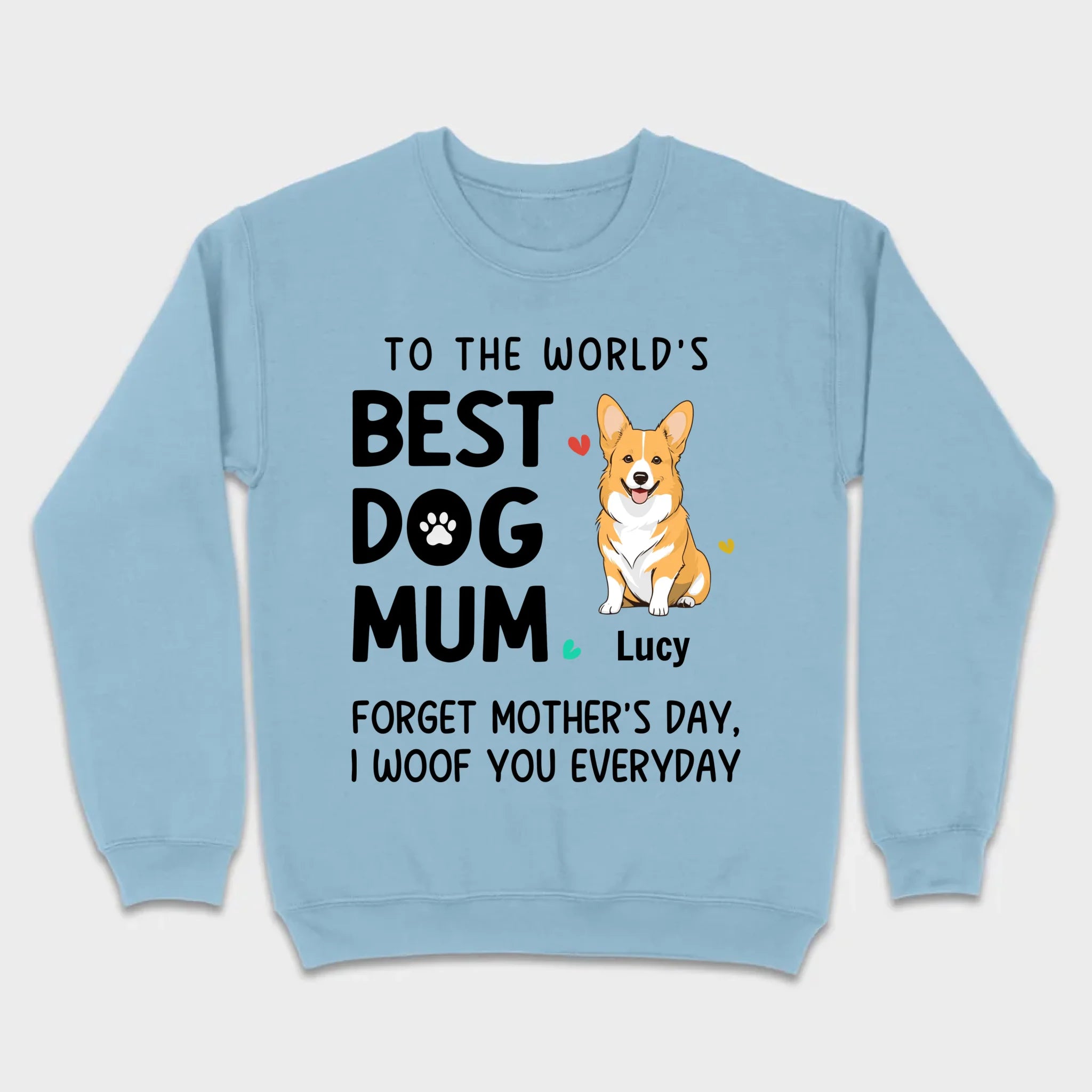 Best Dog Mum T-Shirt – Personalized Icons & Names for Dog Lovers | 89Prints