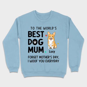 Best Dog Mum T-Shirt – Personalized Icons & Names for Dog Lovers | 89Prints
