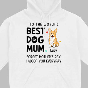 Best Dog Mum T-Shirt – Personalized Icons & Names for Dog Lovers | 89Prints