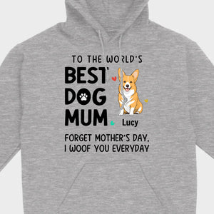 Best Dog Mum T-Shirt – Personalized Icons & Names for Dog Lovers | 89Prints