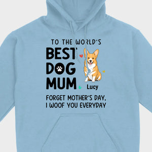 Best Dog Mum T-Shirt – Personalized Icons & Names for Dog Lovers | 89Prints