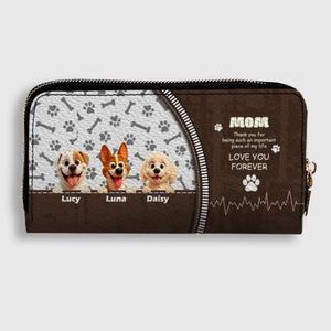 Personalized Pug Wallets – Add Your Cute Pup & Custom Name, Perfect Gift for Pet Lovers - 89Prints