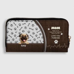 Personalized Pug Wallets – Add Your Cute Pup & Custom Name, Perfect Gift for Pet Lovers - 89Prints