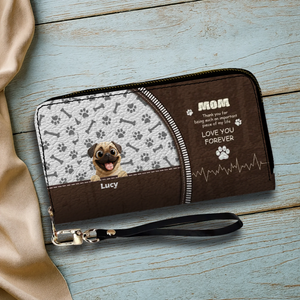 Personalized Pug Wallets – Add Your Cute Pup & Custom Name, Perfect Gift for Pet Lovers - 89Prints