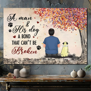 Personalized Pug Lover Canvas – Meaningful Pet Lover Wall Art – 89Prints