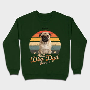 Custom Pug Lover Hoodie - Individualized Best Dog Dad Ever T-Shirts | 89Prints
