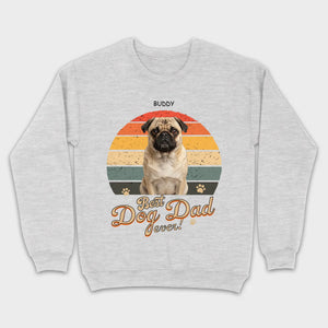 Custom Pug Lover Hoodie - Individualized Best Dog Dad Ever T-Shirts | 89Prints