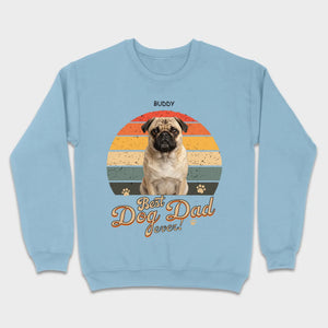 Custom Pug Lover Hoodie - Individualized Best Dog Dad Ever T-Shirts | 89Prints