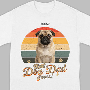 Custom Pug Lover Hoodie - Individualized Best Dog Dad Ever T-Shirts | 89Prints