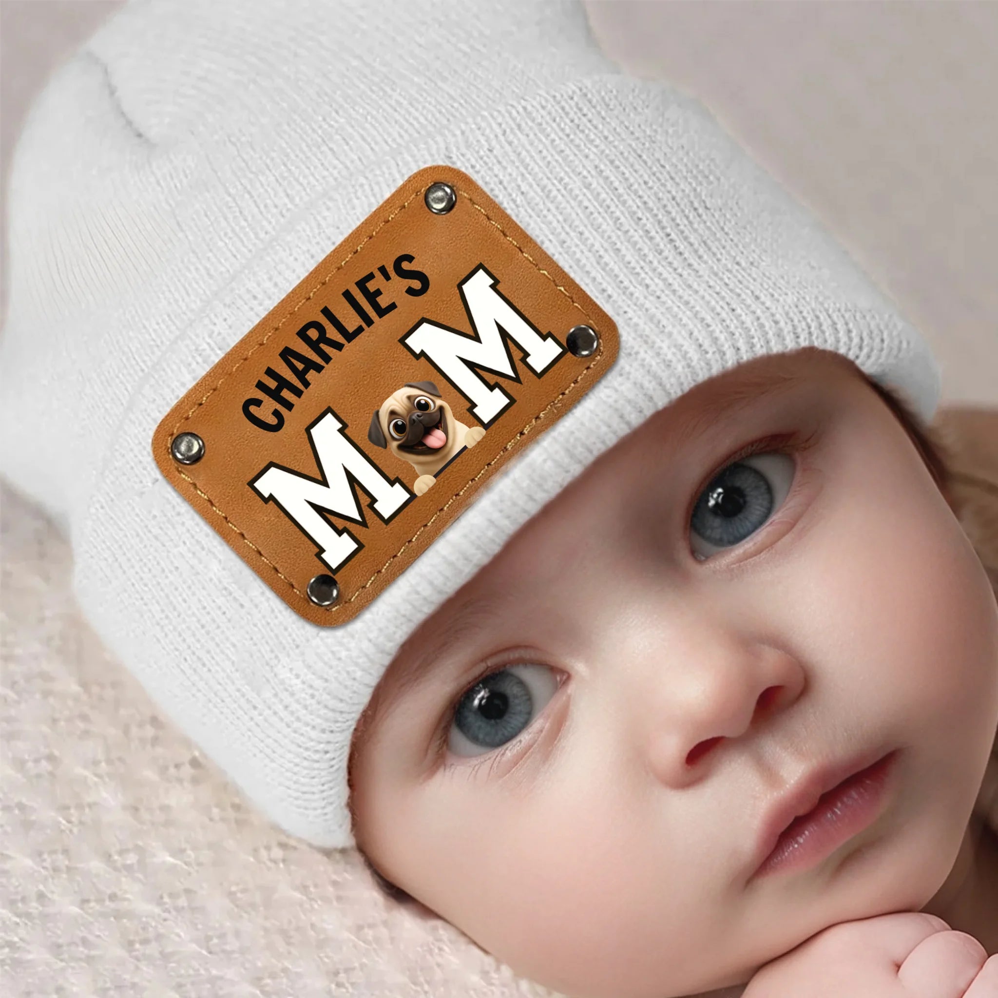 Personalized Pug Lover Beanie – Custom Winter Hat For Dog Owner | 89Prints