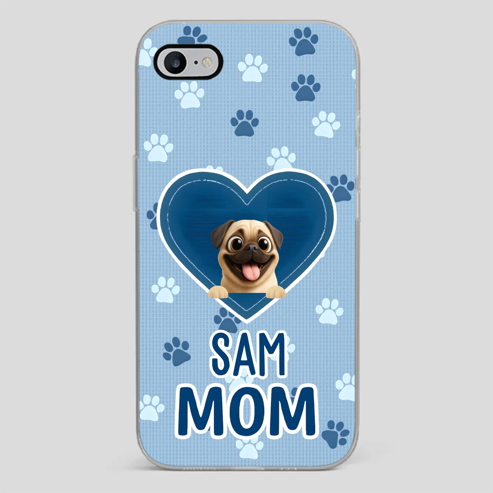 Personalized Pug Lover Phone Case - Perfect Gift For Dog Mom | 89Prints