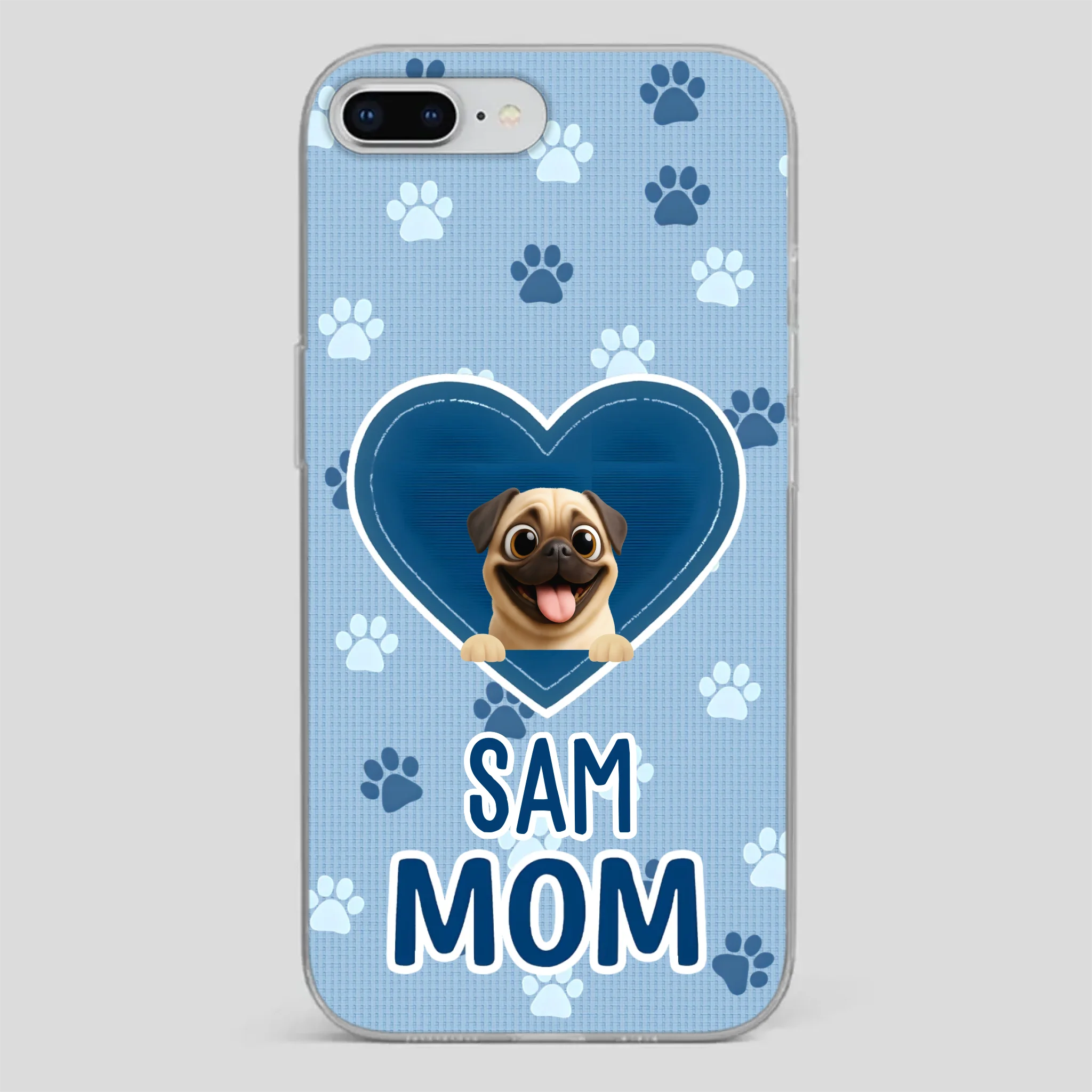 Personalized Pug Lover Phone Case - Perfect Gift For Dog Mom | 89Prints