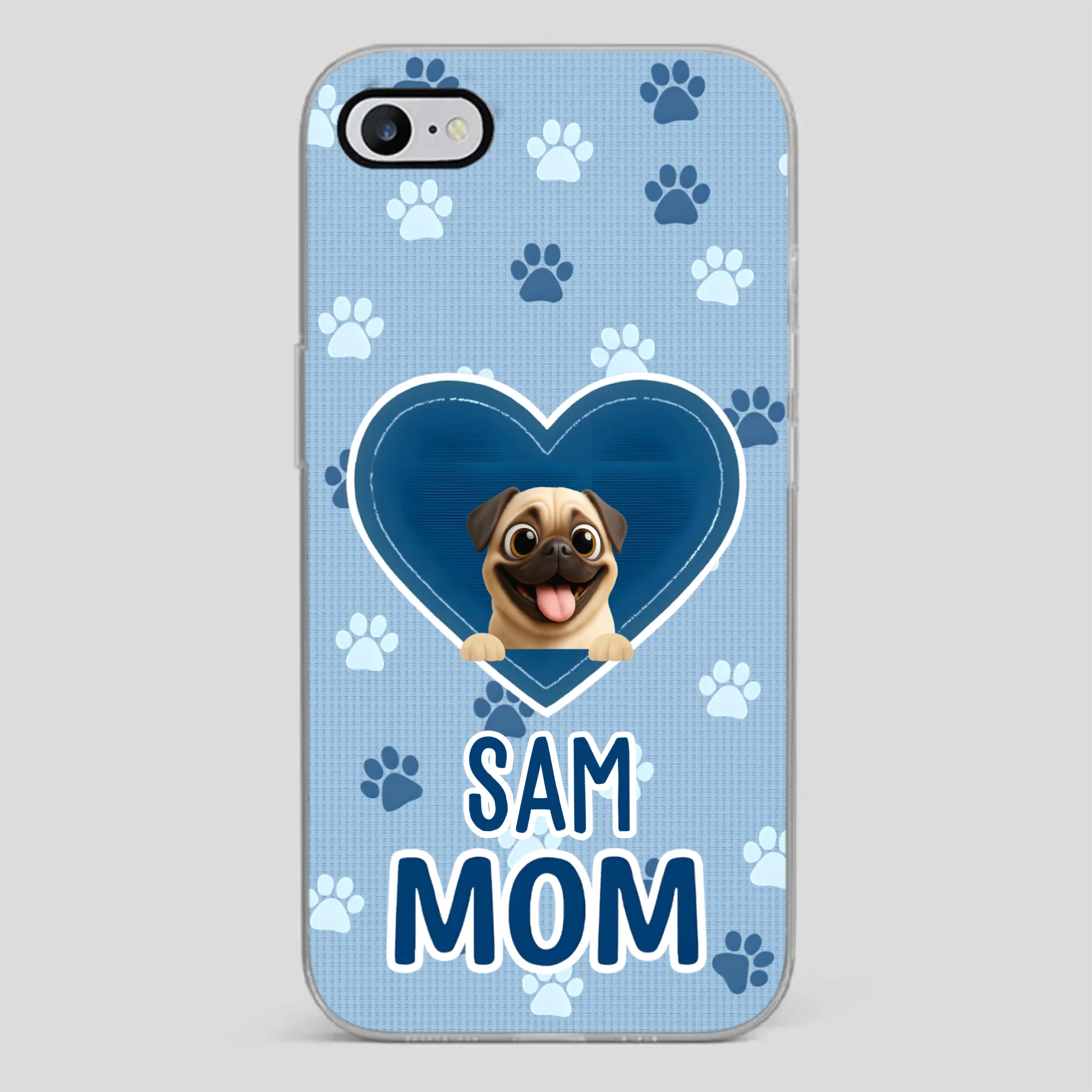 Personalized Pug Lover Phone Case - Perfect Gift For Dog Mom | 89Prints