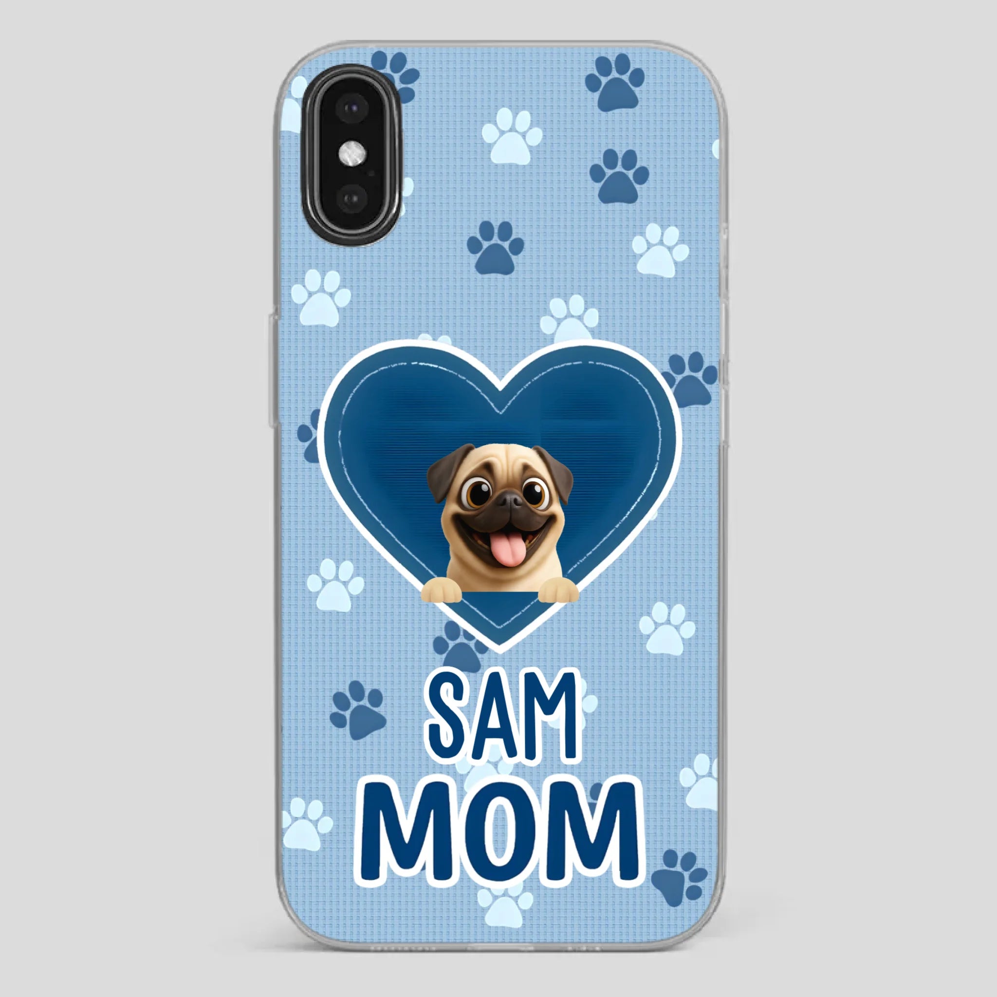 Personalized Pug Lover Phone Case - Perfect Gift For Dog Mom | 89Prints