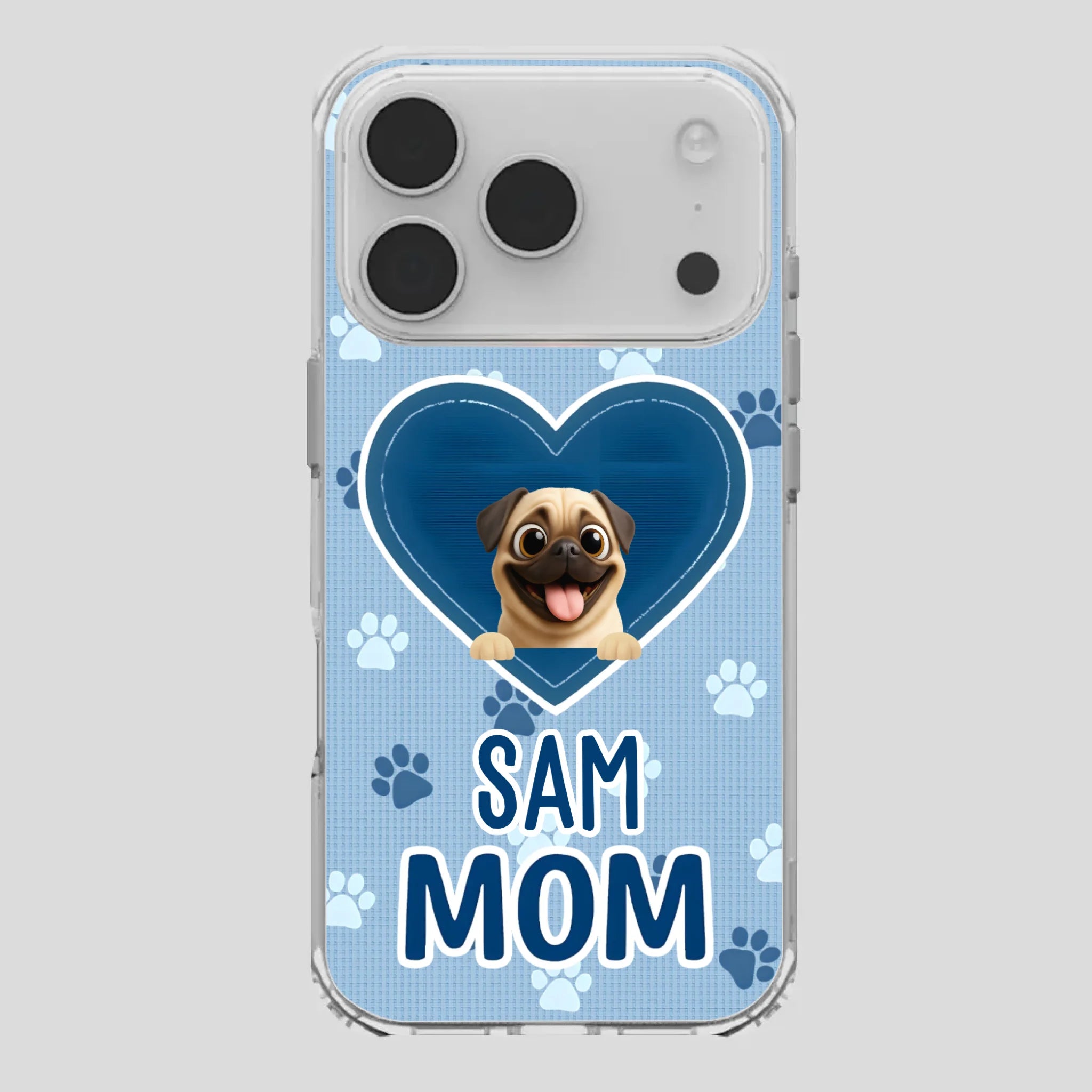 Personalized Pug Lover Phone Case - Perfect Gift For Dog Mom | 89Prints