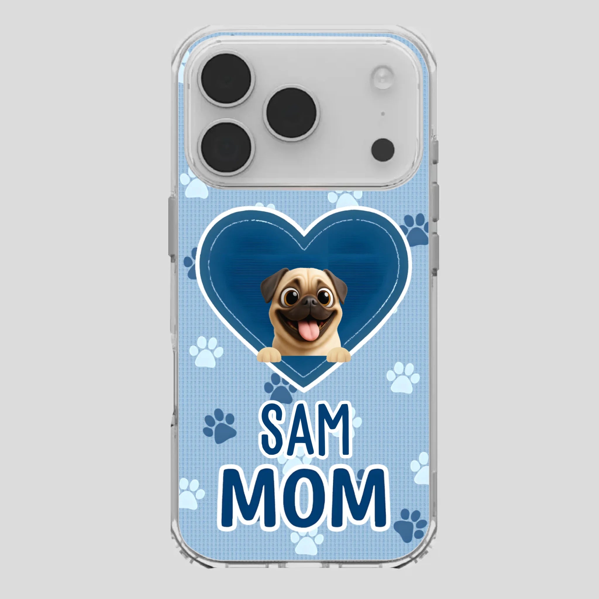 Personalized Pug Lover Phone Case - Perfect Gift For Dog Mom | 89Prints