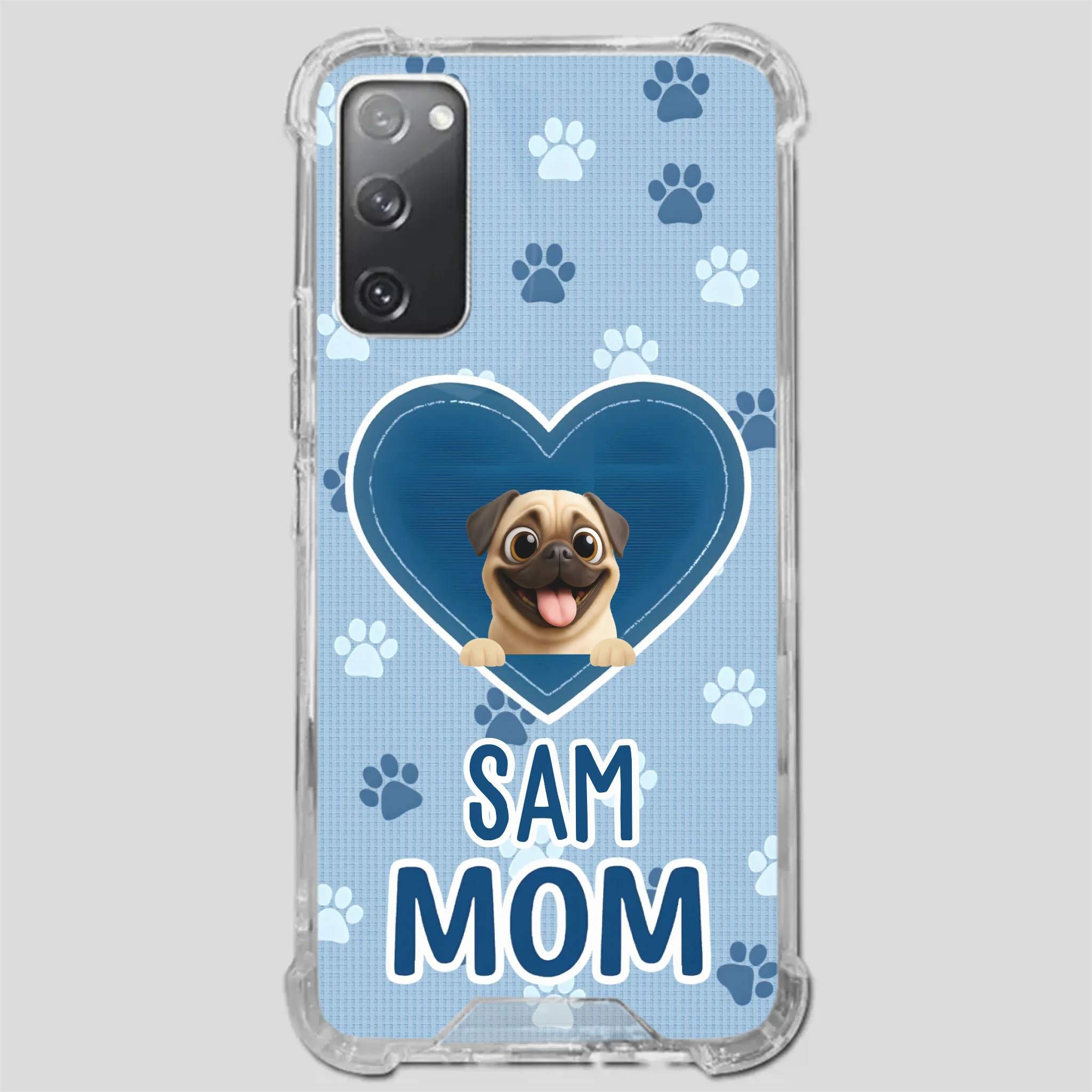 Personalized Pug Lover Phone Case - Perfect Gift For Dog Mom | 89Prints