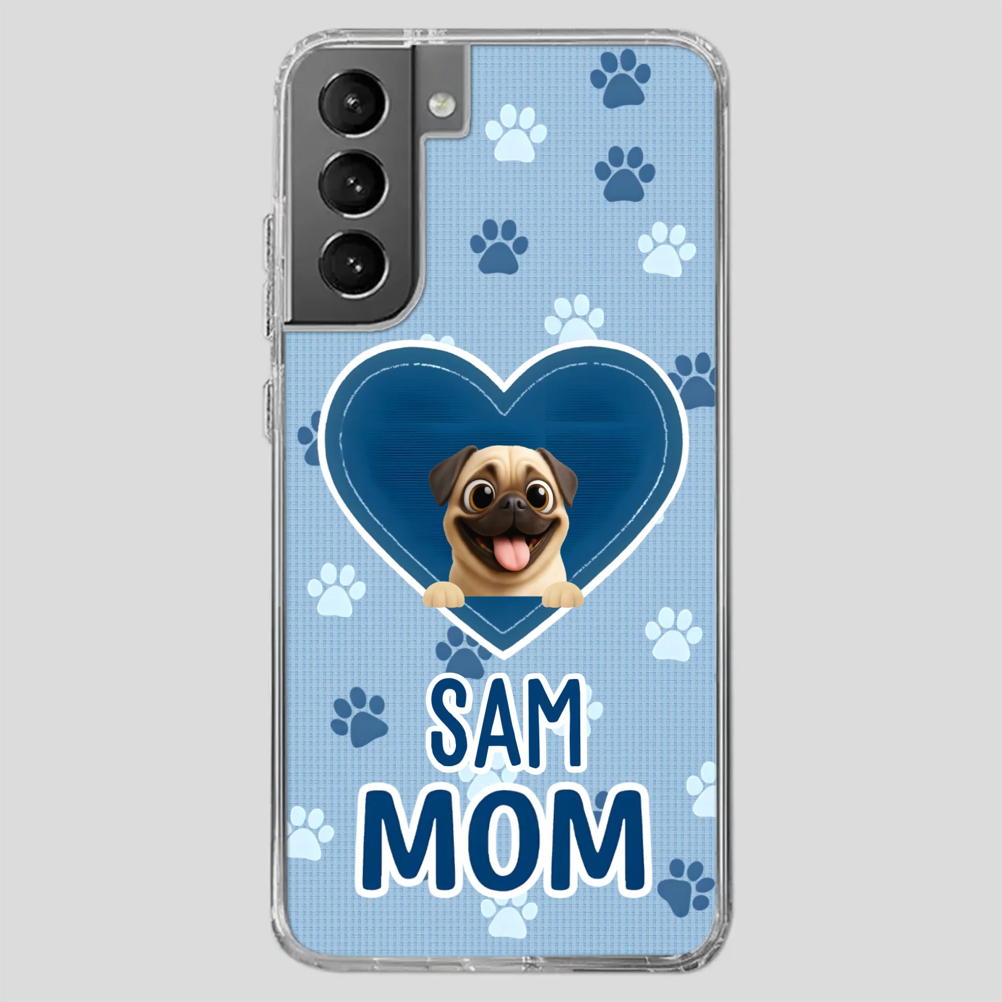 Personalized Pug Lover Phone Case - Perfect Gift For Dog Mom | 89Prints