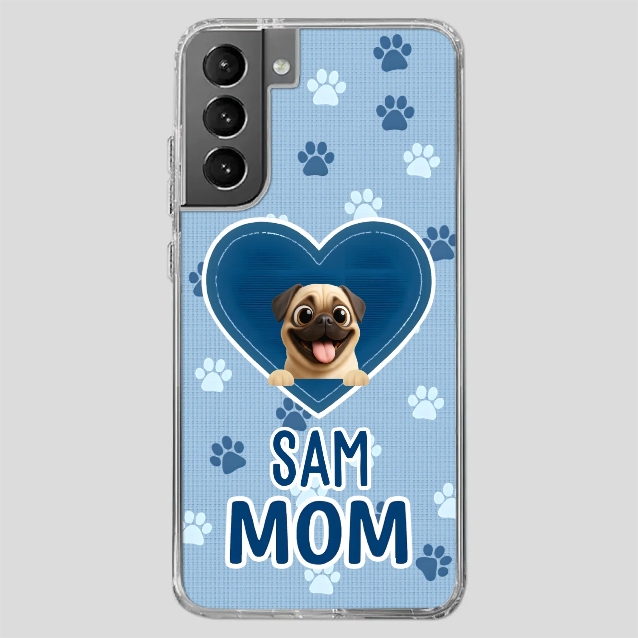 Personalized Pug Lover Phone Case - Perfect Gift For Dog Mom | 89Prints