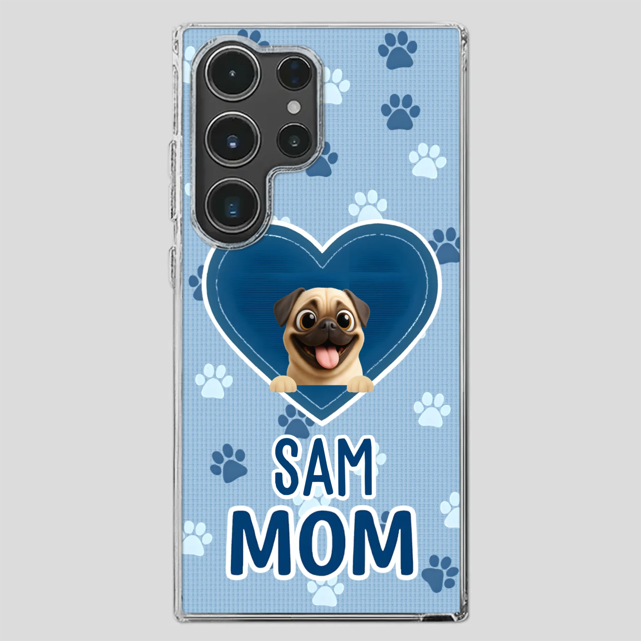 Personalized Pug Lover Phone Case - Perfect Gift For Dog Mom | 89Prints